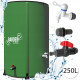 nádrž na vodu, nádrž na dažďovú vodu, nadrz na vodu s cerpadlom, nadrz na vodu s ventilom