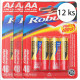 Robust Plus Ultra No.5593-12 Alkalické batérie AA, LR6 1.5V, v blisteri, 12 ks